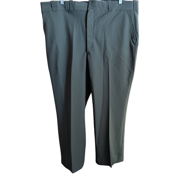 44x30 Vintage Work Pants 44 Men's Green Unitog Mechanic 1970's Union Made USA - Picture 1 of 6